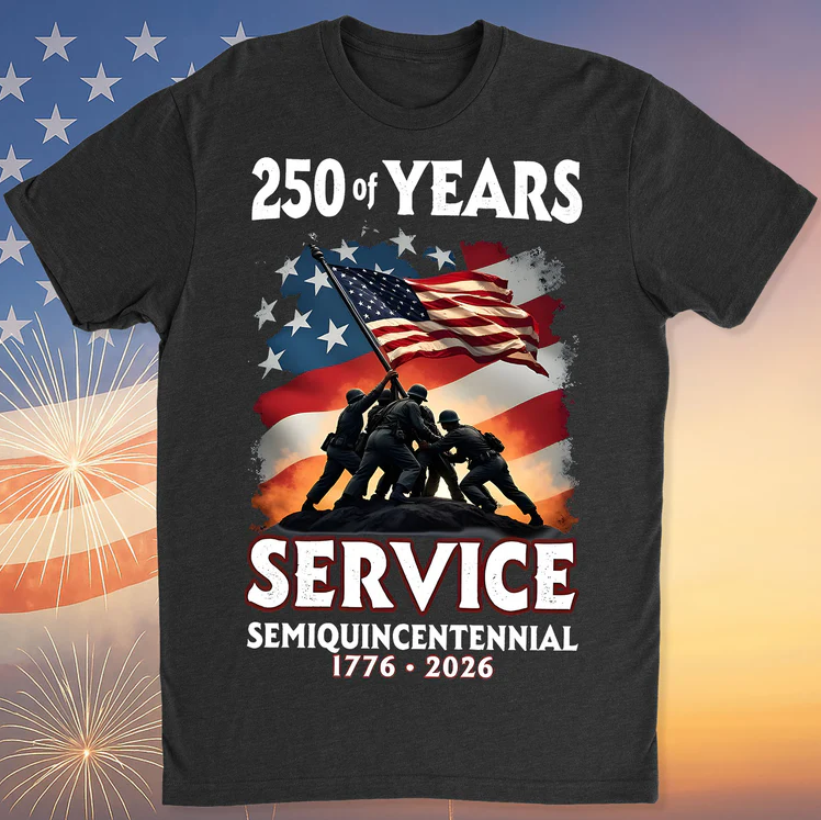250 Of Years Service T Shirt