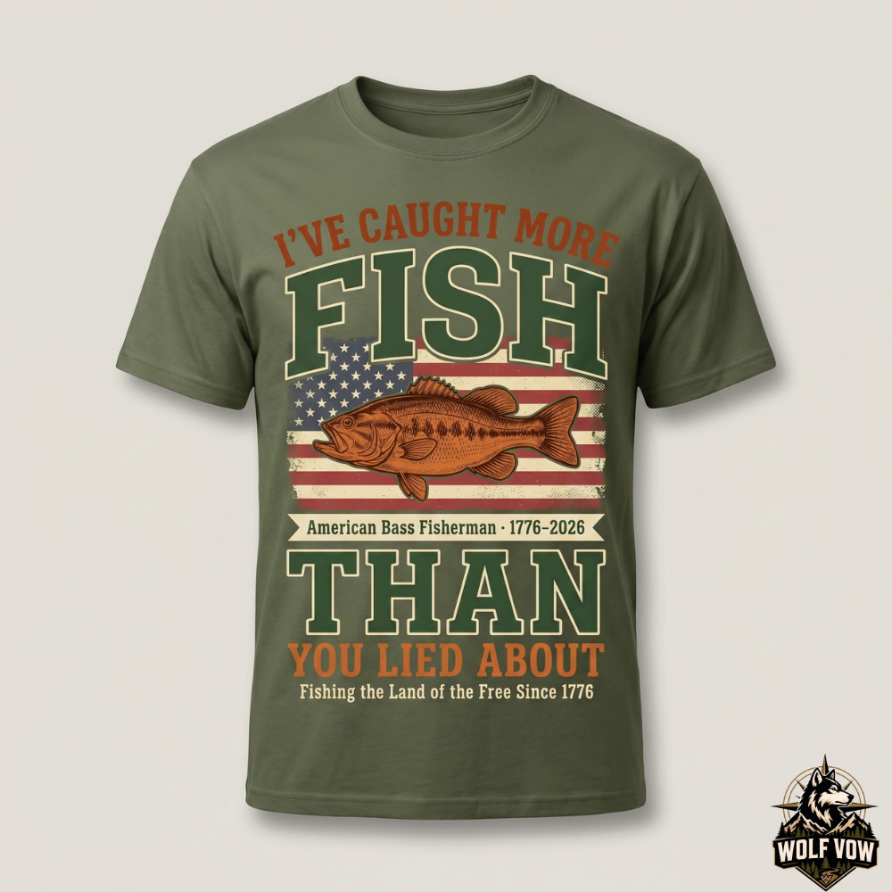 I've Caught More Fish Than You Lied About Men’s Fishing T-Shirt